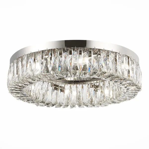 Люстра потолочная Никель/Прозрачный E14 8*40Вт SL1226.102.08 ST LUCE