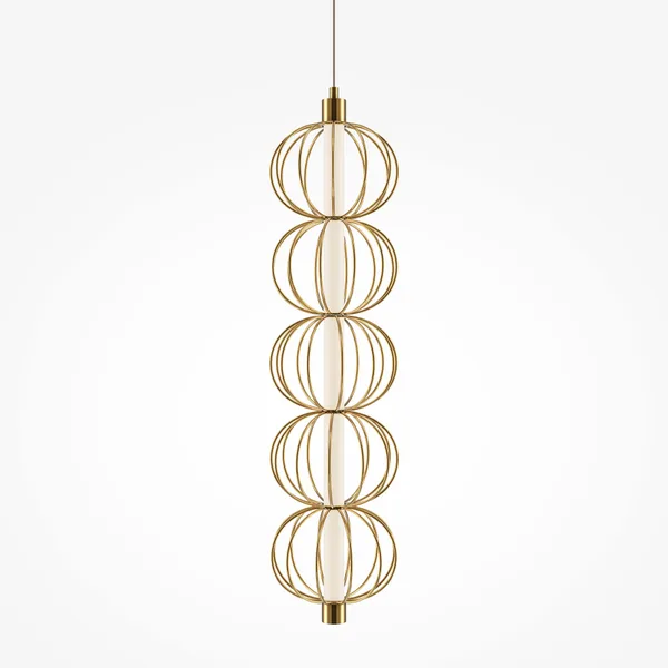 Подвесной светильник LED 17Вт Золото IP20 Golden Cage MOD216PL-L10G3K Maytoni — фото 4