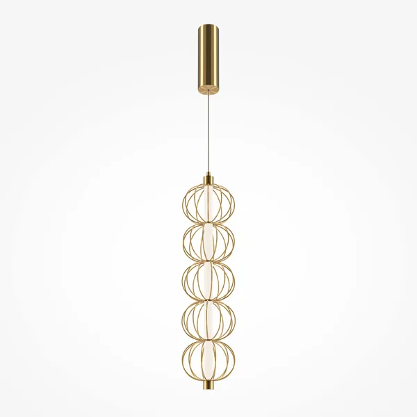 Подвесной светильник LED 17Вт Золото IP20 Golden Cage MOD216PL-L10G3K Maytoni — фото 3
