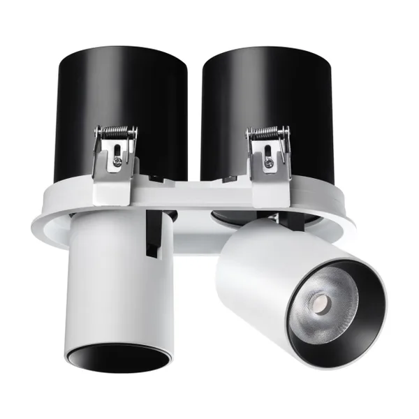 Встр.св-к IP20 LED 3000К 24W 220V LANZA белый/черный B NOVOTECH