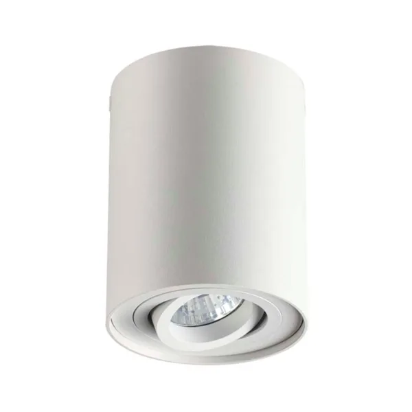 Потолочный накл.св-к IP20 GU10 1*50W 220V PILLARON белый ODEON LIGHT