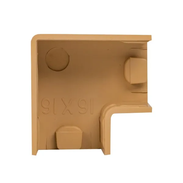 Поворот 90 гр, (16х16) (4 шт) светлое дерево EKF-Plast — фото 3