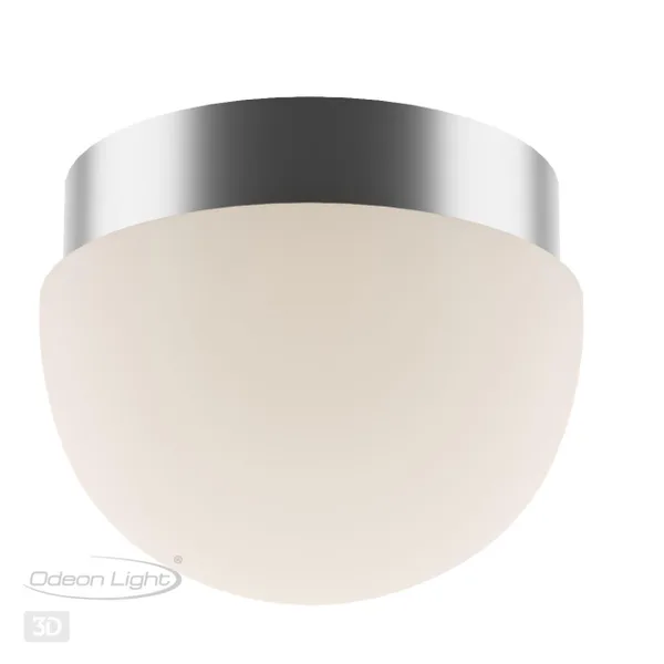 Потолочный св-к IP44 G9 40W 220V MINKAR хром ODEON LIGHT — фото 2
