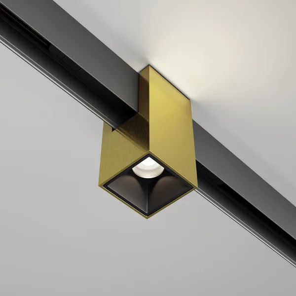 Трековый светильник LED 7Вт Латунь IP20 Magnetic track system Exility TR121-2-7W4K-BS Technical Maytoni — фото 3