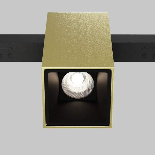 Трековый светильник LED 7Вт Латунь IP20 Magnetic track system Exility TR121-2-7W4K-BS Technical Maytoni — фото 2