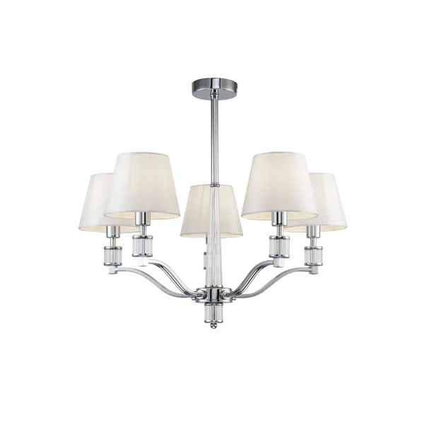 Люстра 5*E14 40Вт Хром IP20 Clarissa FR5020PL-05CH Freya