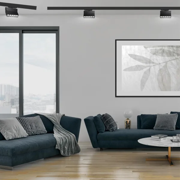 Трехфазный трековый св-к IP33 LED 4000К 25W 110-265V EOS черный NOVOTECH — фото 2