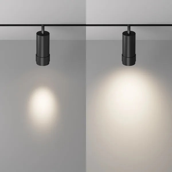 Трековый светильник LED 12Вт Черный IP20 Magnetic track system Exility TR212-1-12WTW-DS-Z-B Technical Maytoni — фото 4