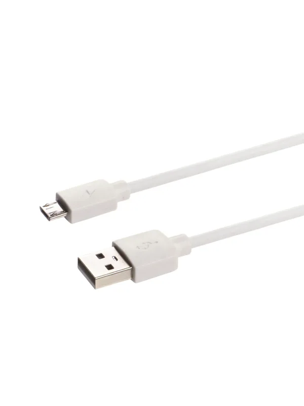 Дата-кабель, ДК 4, USB - micro USB, 1 м, белый, TDM — фото 2