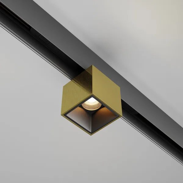 Трековый светильник LED 7Вт Латунь IP20 Magnetic track system Exility TR133-2-7W3K-BS Technical Maytoni — фото 3