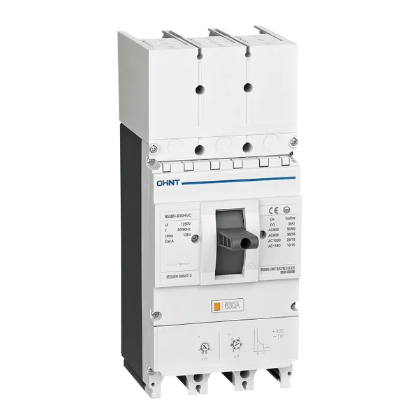 Выключатель автоматический NM8N-630HVC TM 3П 630А 36кА с рег. термомаг. расцепителем CHINT
