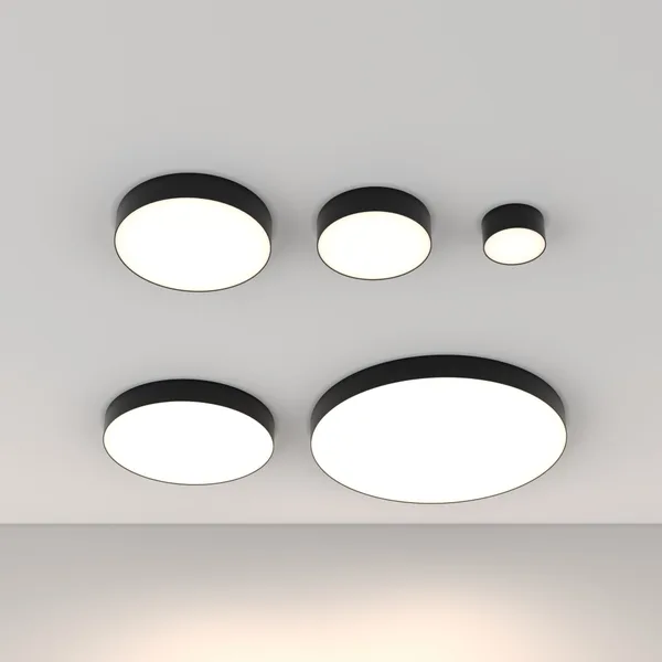 Потолочный светильник LED 90Вт Черный IP20 Ceiling & Wall C032CL-90W4K-RD-B Technical Maytoni — фото 3