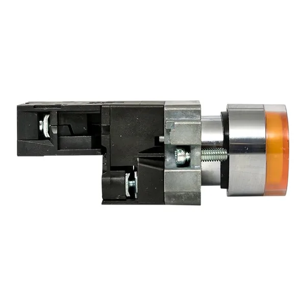 Кнопка BA51 с подстветкой 230В желтая NO IP65 PROxima EKF — фото 3