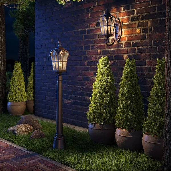 Ландшафтный светильник 60Вт Бронза Антик IP44 Albion O413FL-01BZ Outdoor Maytoni — фото 5