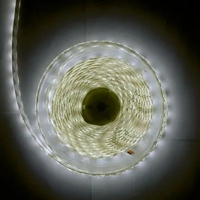 Лента св/д 5050 12V 14,4W 6500К 60led IP65 бел. холодный Giant4 — фото 4