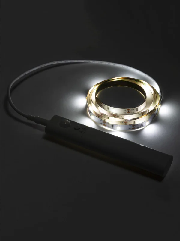 Умная подсветка SMD2835-30LED/m-IP20-5В-2,4Вт-6000К(1 м), датчик движ., 4хААА TDM — фото 9