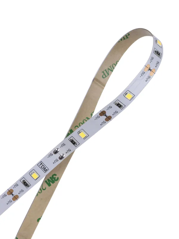Умная подсветка SMD2835-30LED/m-IP20-5В-2,4Вт-6000К(1 м), датчик движ., 4хААА TDM — фото 8