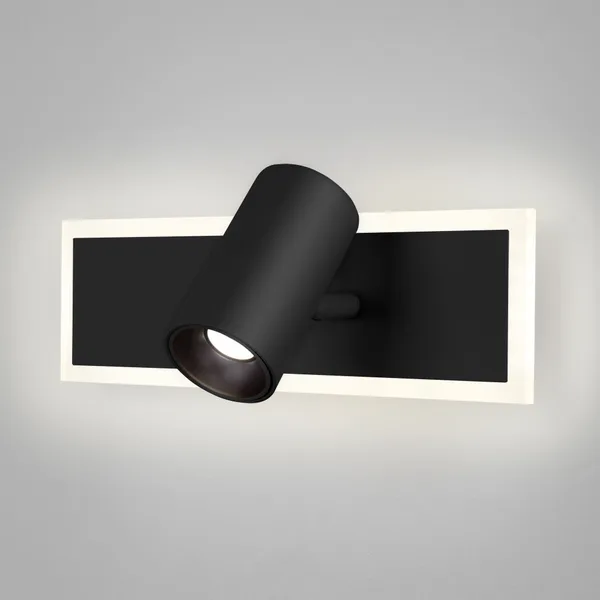 Настенный светодиодный светильник с USB и Type-C черный IP20 (20127/1 LED черный) Eurosvet