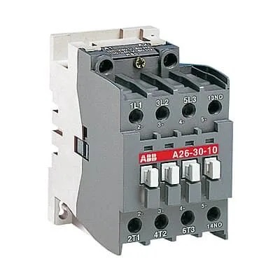 Контактор А26-30-10 (26А АС3) кат.380В АС ABB