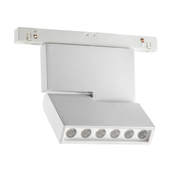 Трековый св-к для низков.шинопровода IP20 LED 4000К 12W 48V FLUM белый NOVOTECH — фото 2