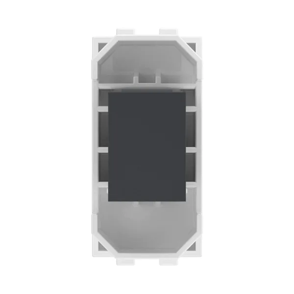 Компьютерная розетка RJ-45, кат.5E (разъем AMP), белая, 1мод. DKC — фото 3