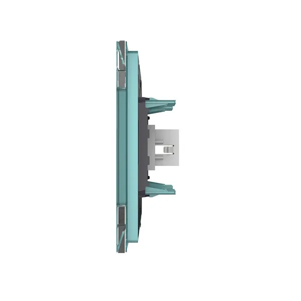 Розетка HDMI Зеленая Livolo — фото 3