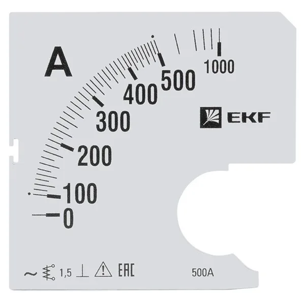 Шкала сменная для A961 500/5А-1,5 PROxima EKF