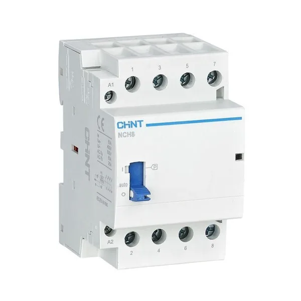 Контактор модульный с ручн. упр. NCH8-25M/04 AC24В 50/60Гц (R) CHINT