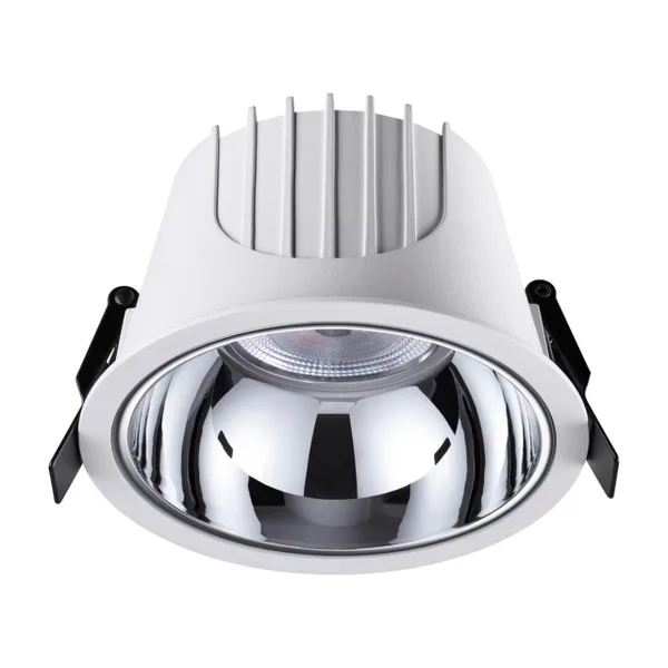Св-к встр.св/д IP20 LED 4000К 30W 100-265V KNOF белый/хром NOVOTECH