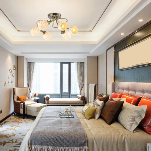 Люстра потолочная E27 6*60W 220V DOROTHY античная бронза LUMION — фото 2