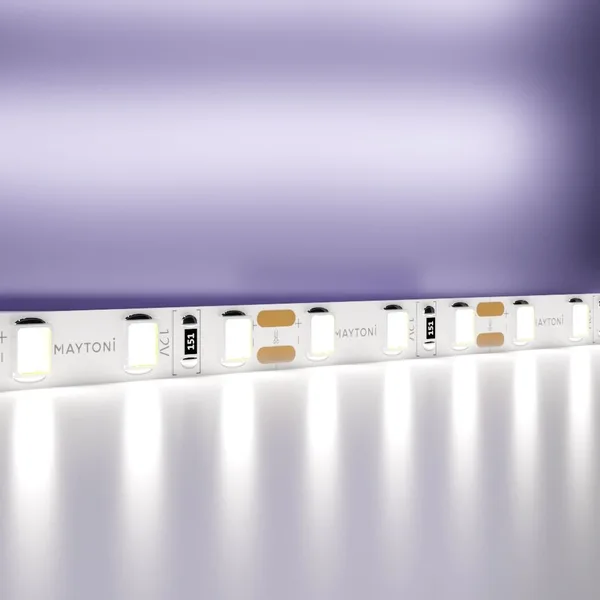 Лента светодиодная 12В 2835 9,6Вт/м 120LED/м 6000K 5м IP20 5мм Technical Maytoni