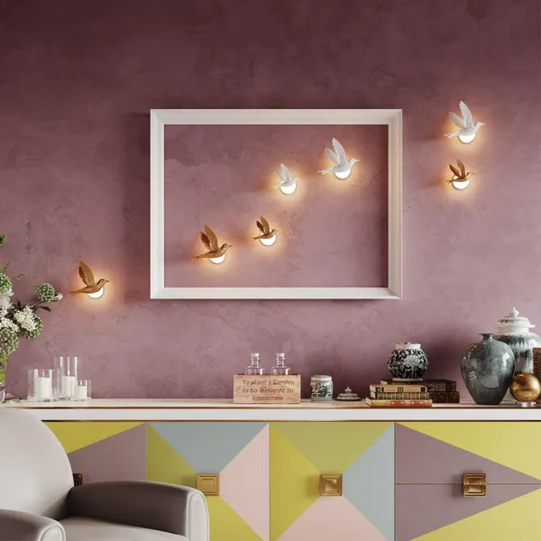 Настенный св-к IP20 LED 3W 122Лм 3000K COLOMBELLA белый гипс ODEON LIGHT — фото 2