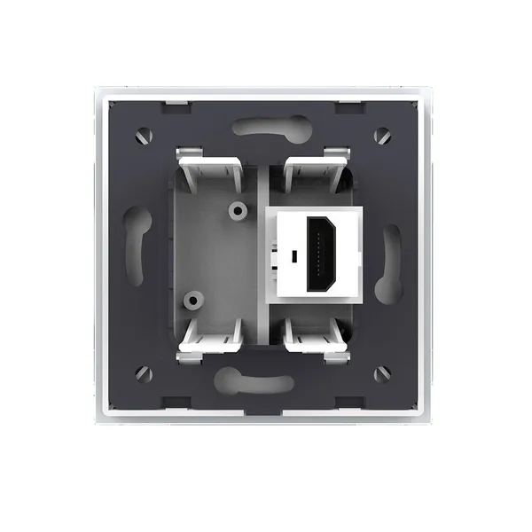 Розетка HDMI Белая Livolo — фото 4