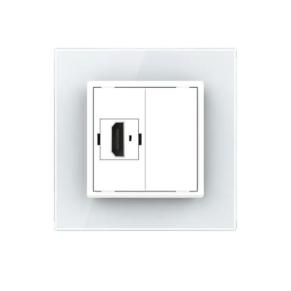 Розетка HDMI Белая Livolo — фото 2