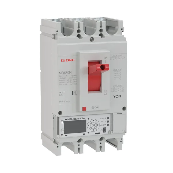 Выключатель автоматический ВА YON MD400Н-MR1 3П 400А 65кА Ir 0.4…1xIn Isd 1.5…10xIn DKC