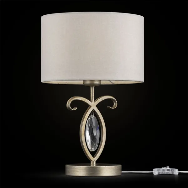 Настольная лампа 1*E27 40Вт Золото Антик IP20 Luxe H006TL-01G Maytoni — фото 2