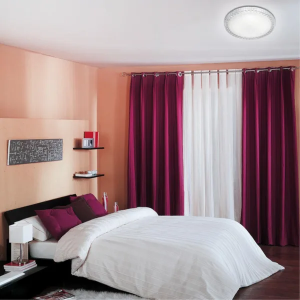 Св-к пластик/белый/прозрачный LED 90Вт 3200-4200-6200K D600 IP43 пульт ДУ BRISA SONEX — фото 2