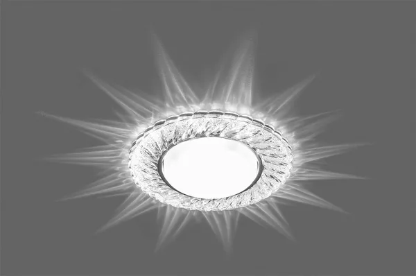 Светильник встр. с белой LED подсветкой Feron CD4021 потолочный GX53 без лампы прозрачный — фото 2