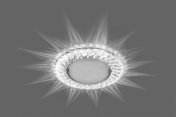 Светильник встр. с белой LED подсветкой Feron CD4021 потолочный GX53 без лампы прозрачный — фото 4