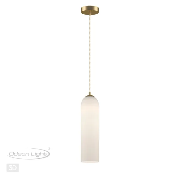 Подвес E27 60W 220V VOSTI золотой/белый ODEON LIGHT — фото 4