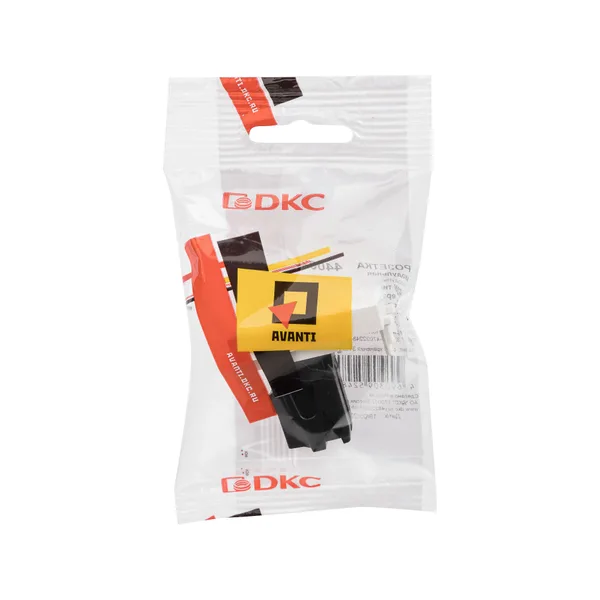 HDMI розетка модульная, тип А-А, "Avanti", "Белое облако", 1 модуль DKC — фото 5