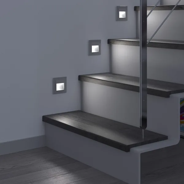 Встраиваемая LED подсветка (серебряный) A СУ IP20 Werkel — фото 2