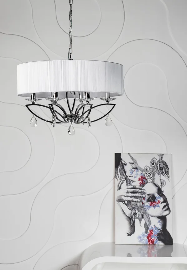 Люстра 4*E14 40Вт Хром IP20 Miraggio MOD602-04-N Maytoni — фото 7
