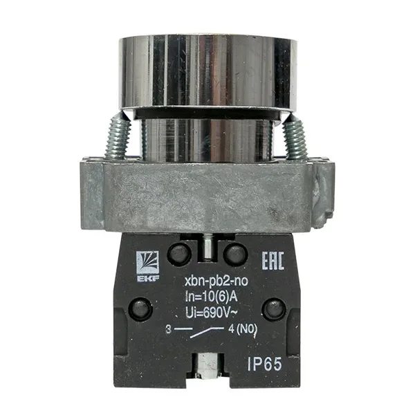 Кнопка BA51 желтая NO IP65 PROxima EKF — фото 4