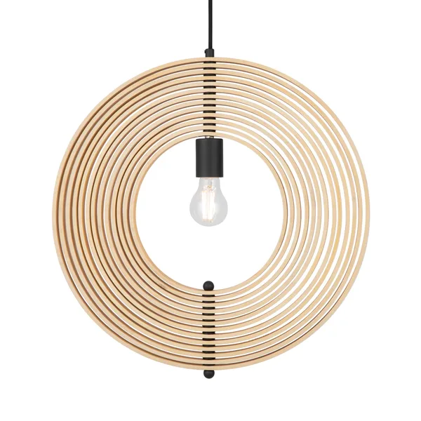 Подвесной светильник 1*E27 40Вт Черный IP20 Roots MOD197PL-01W1 Maytoni — фото 3