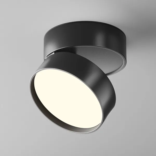 Потолочный светильник LED 18Вт Черный IP20 Ceiling & Wall C024CL-18W4K-B-1 Technical Maytoni — фото 3