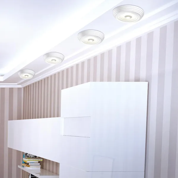 Св-к накл.св/д IP20 LED 4000K 22W 85-265V TRIN белый NOVOTECH — фото 2