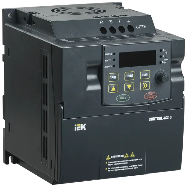 Преобразователь частоты CONTROL-A310 380В 3Ф 3,7кВт 8,8A IEK