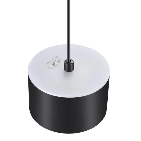 Св-к встр.с перекл.цв.темп.,пров.2м IP20 LED 3000К/4000К/6000К 12W вниз+3W вверх черн GIRO NOVOTECH — фото 4