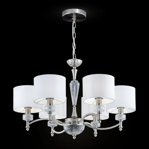 Люстра 6*E14 40Вт Никель IP20 Alicante MOD014CL-06N Maytoni — фото 10